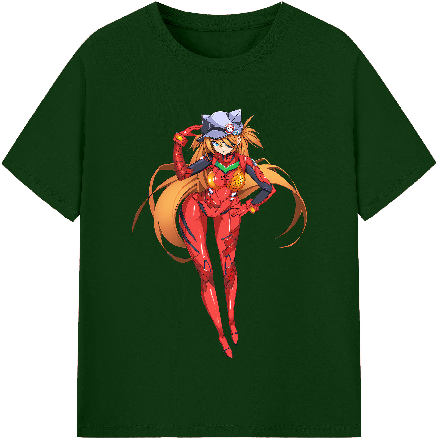 （画像用） EVA 新世紀エヴァンゲリオン 綿100％半袖Tシャツ（フロントプリント）